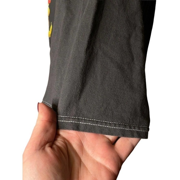 Sublime Charcoal Gray Band Concert Tee Shirt Men’s XL White Contrast Stitching - Picture 3 of 9